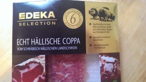 EDEKA Echt Hällische Coppa vom schwäbisch hällischen Landschwein